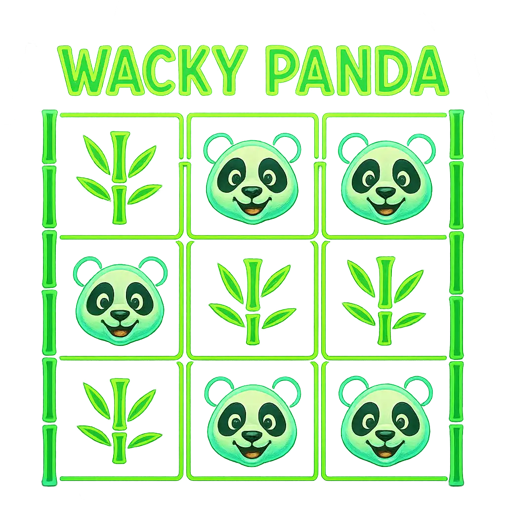 Wacky Panda slot game cover art
